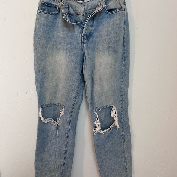 BDG Distressed Light Blue Jeans from UO - Picture 2 of 4